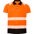 Heren Polo Result Recycled Safety R501X Fluor Oranje
